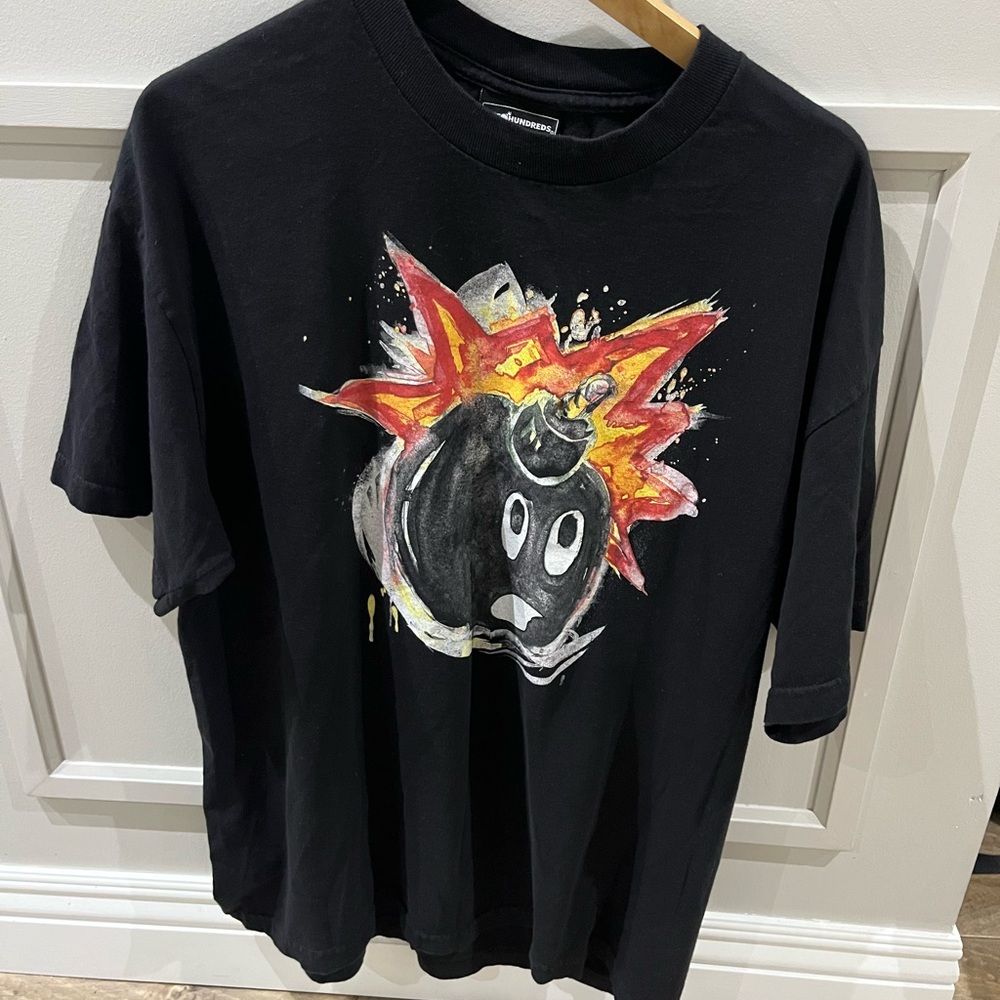 Black Graphic Kids T-Shirt